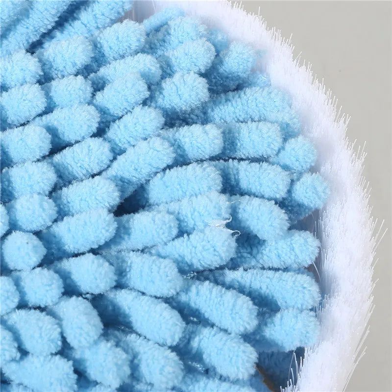 מברשת מיקרופייבר מסתובבת 360° מעלות לניקוי רכב