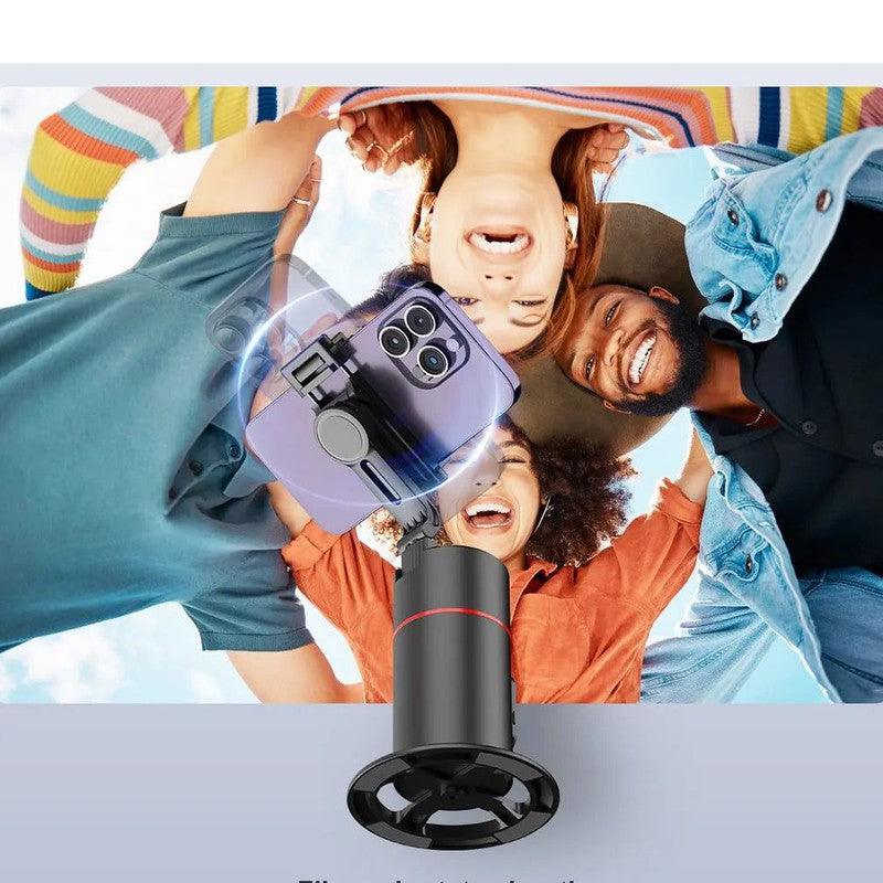 מעמד לטלפון מסתובב 360° מעלות עם מעקב פנים אוטומטי