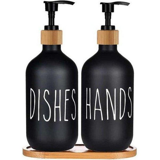 בקבוק מעוצב לסבון לשימוש רב תכליתי