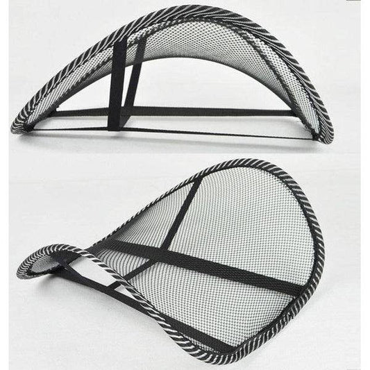 כרית משענת גב ארגונומית לתמיכה ועיסוי