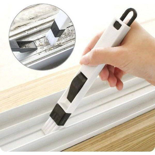 מברשת ניקוי קומפקטית לניקיון חריצים