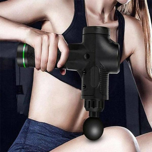 אקדח עיסוי שרירים מקצועי עם תצוגה דיגיטלית