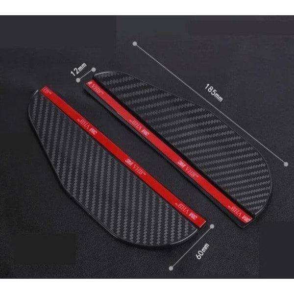 זוג מגני גשם אוניברסליים למראות הרכב