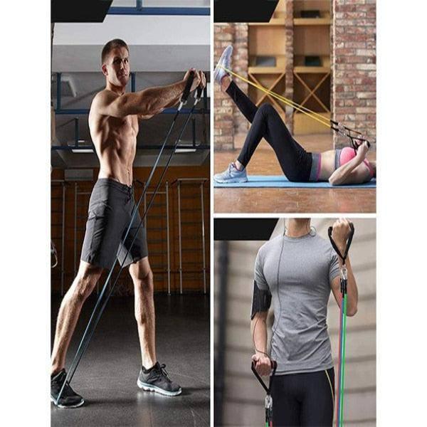 רצועות גומיות התנגדות מקצועיות לאימוני כושר