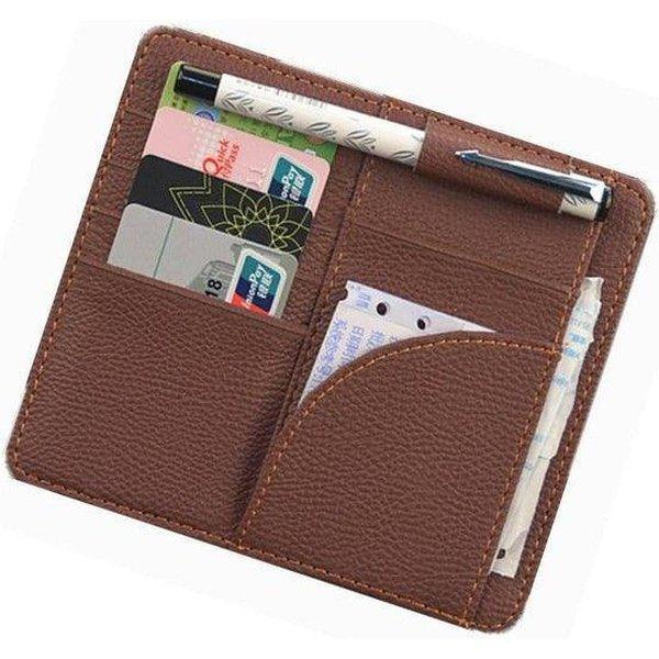 ארגונית אחסון רב תכליתית למגן שמש ברכב